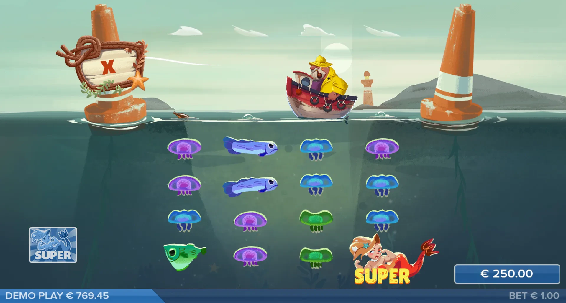 le super bonus sur fish and bird