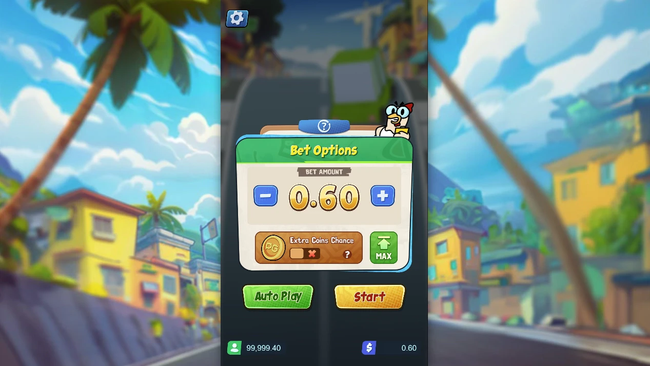 Chicky Run Betting Range
