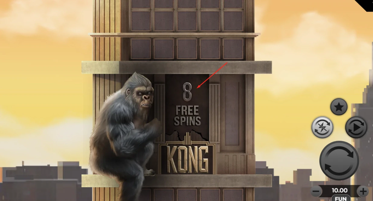 Kong Free Spins