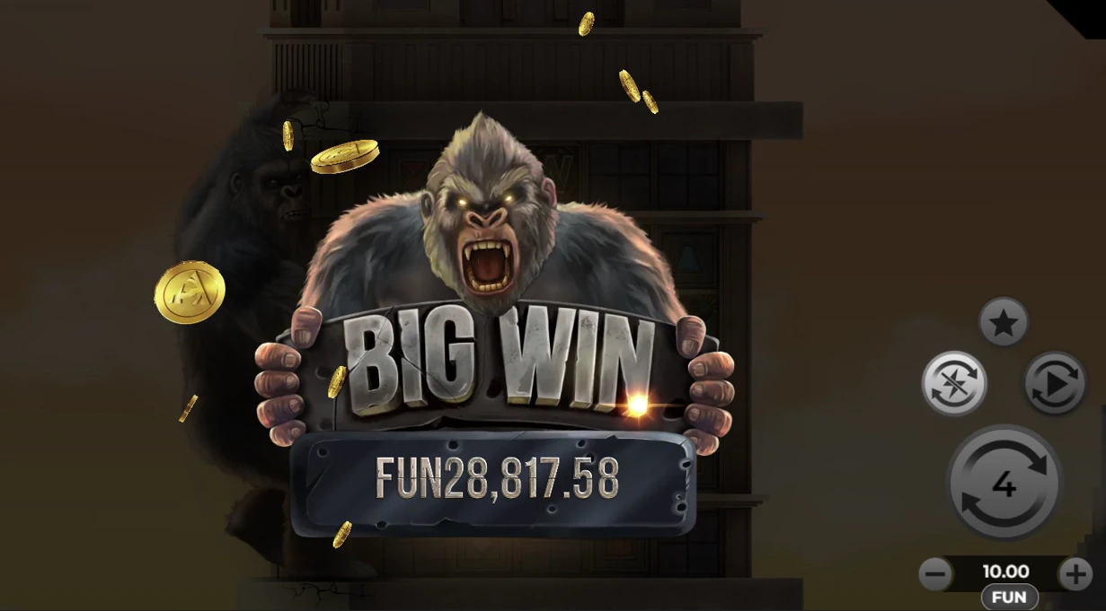 Kong Free Spins Big Win