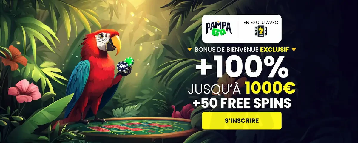 pampago bonus de bienvenue exclusif