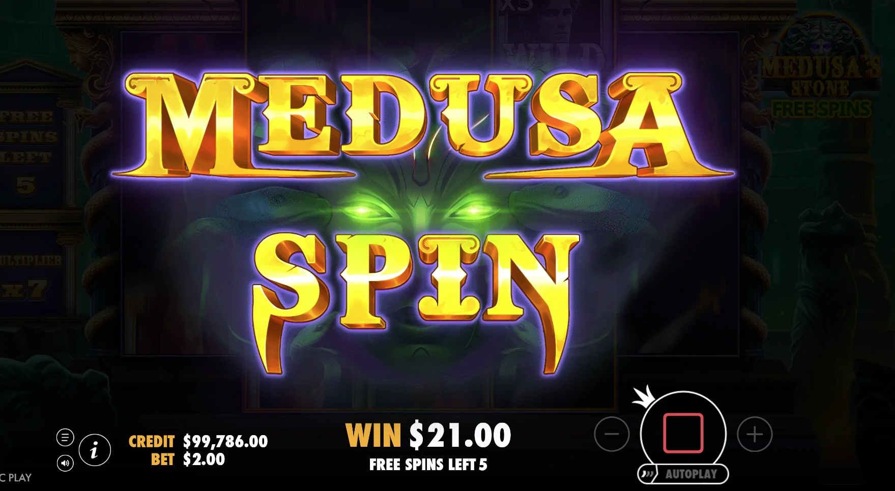 Medusa's Stone Medusa's Spin