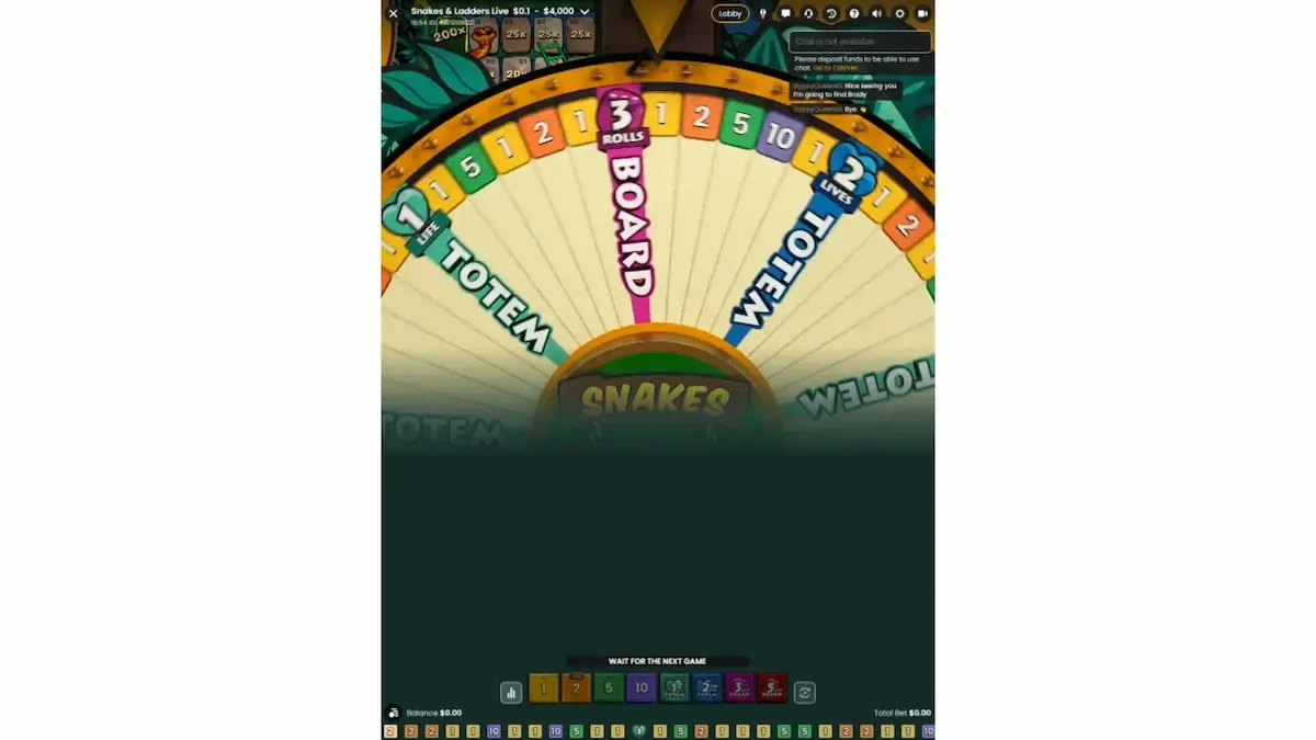 Snakes & ladders Ipad