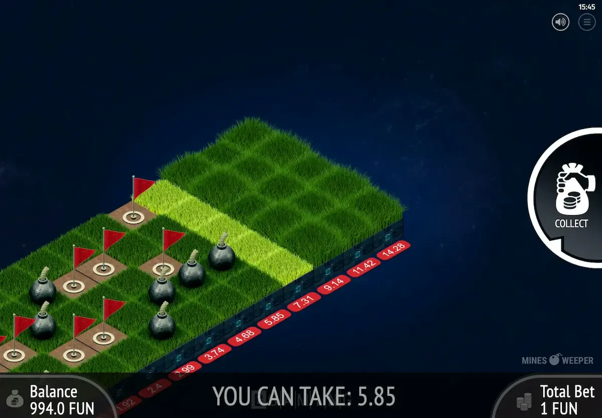 minesweeper tablette