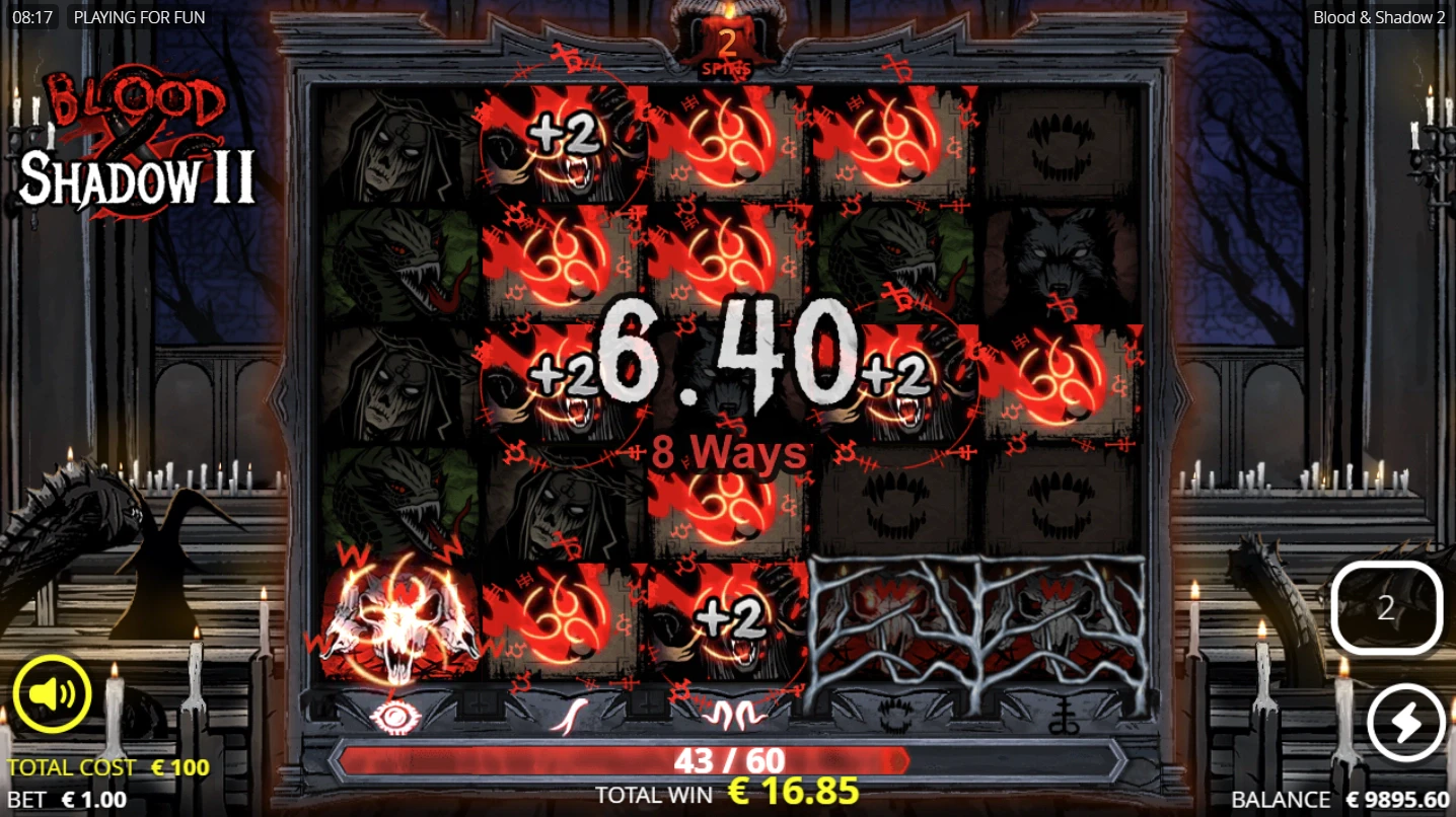 Blood & Shadow 2 Feature Symbols