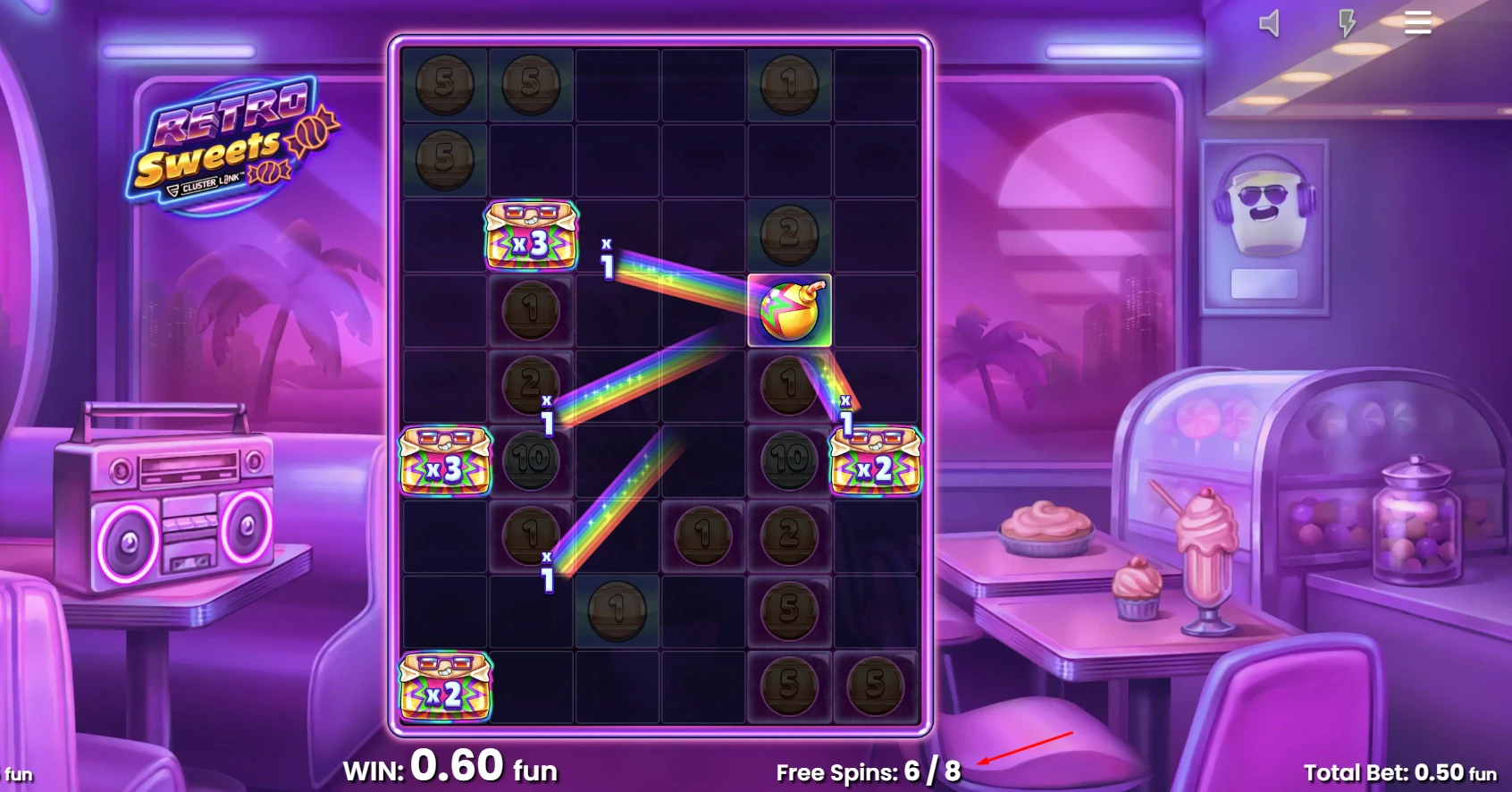 Retro Sweets Special Features