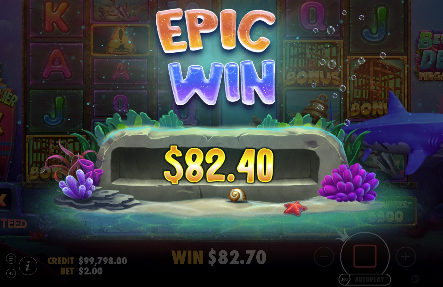 Beware The Deep Megaways Epic Win