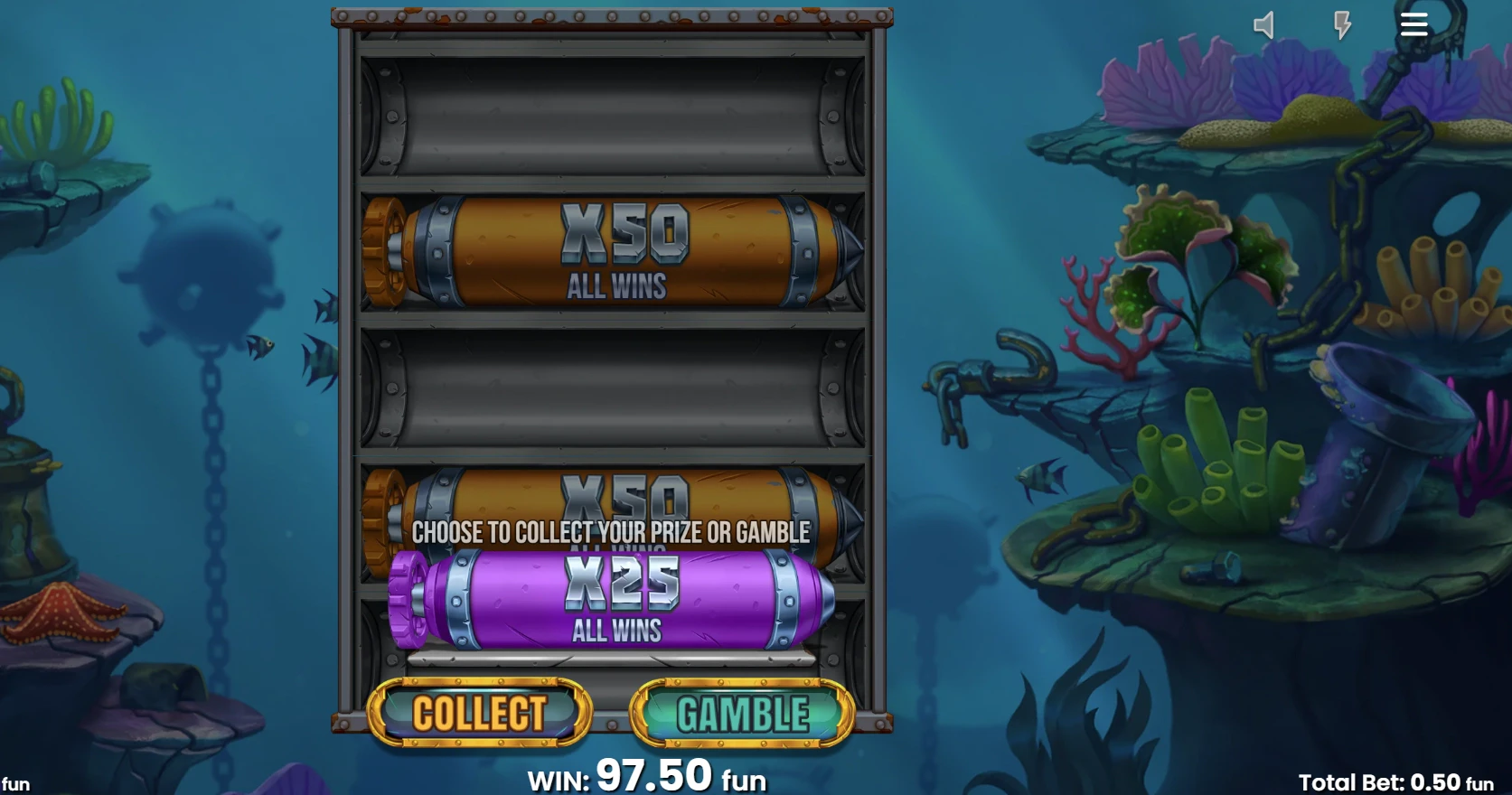 Razor Returns Gamble Wheel
