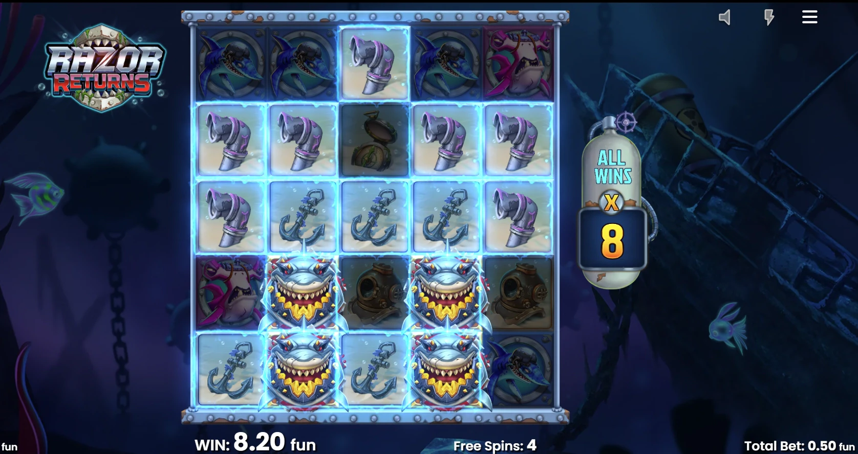 Razor Returns Game Mechanics