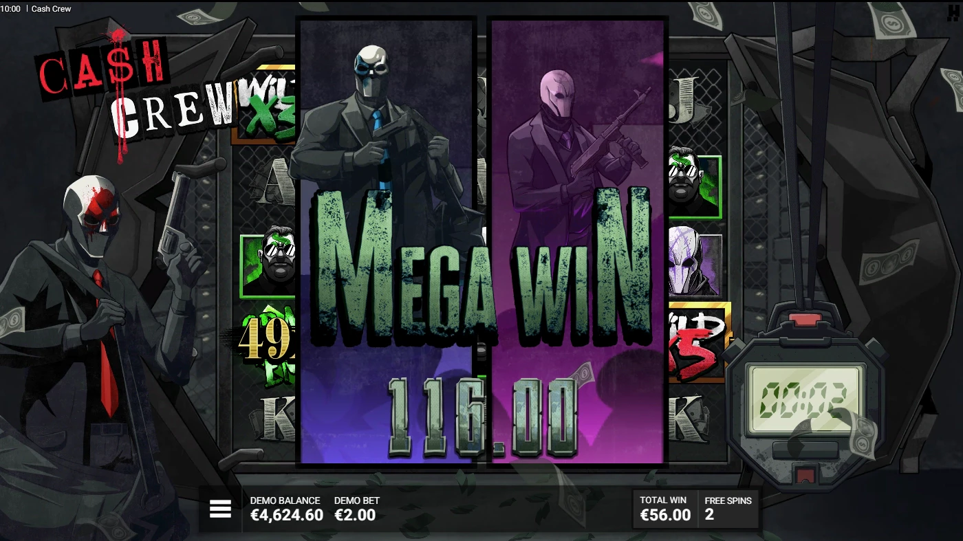 Cash Crew Mega Win