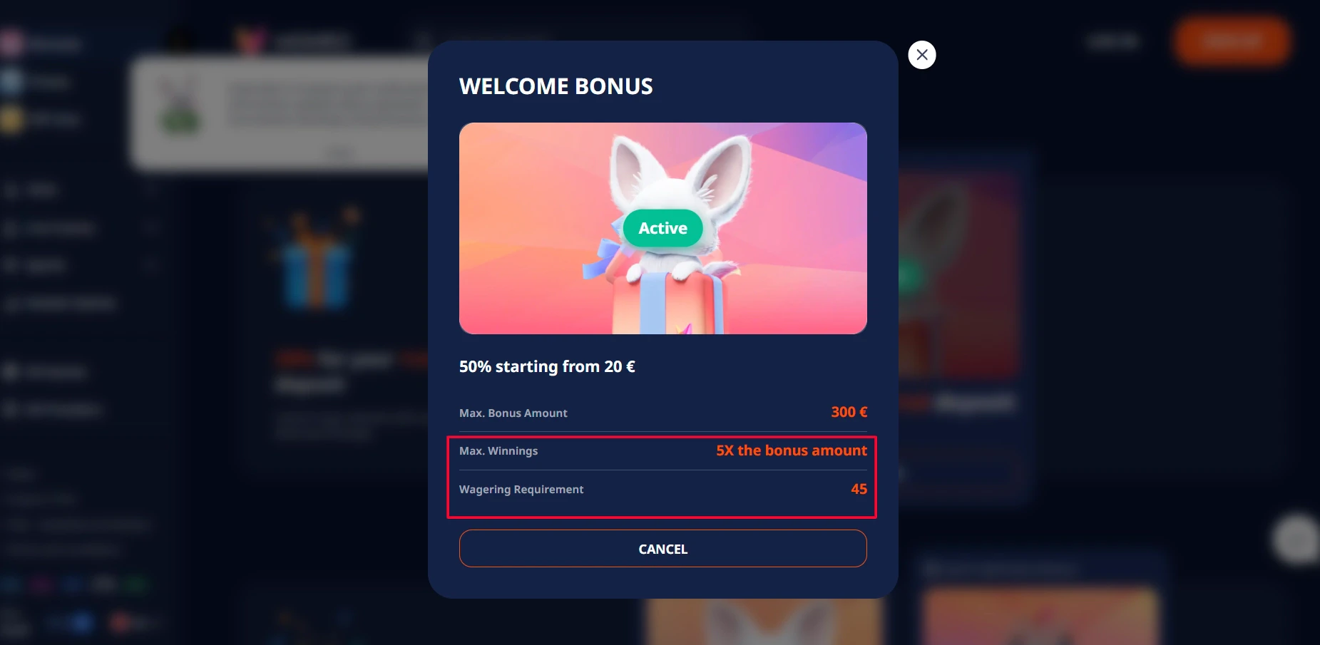 Monro Casino Bonus Conditions