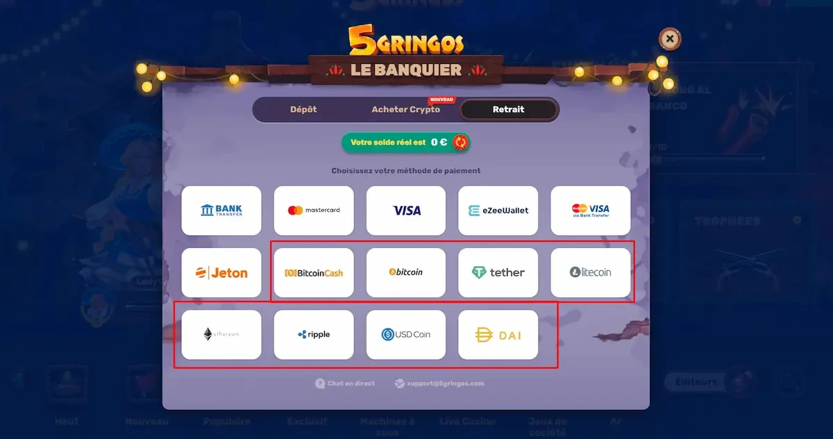 5Gringos crypto monnaies
