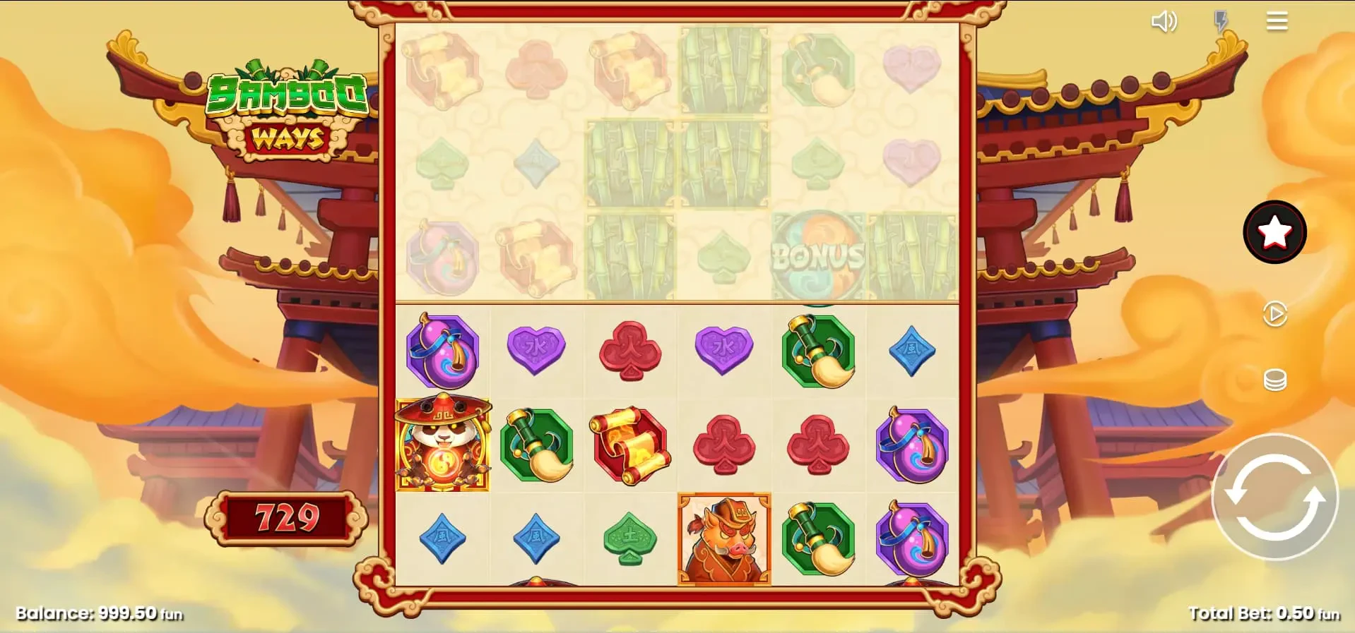 Base game Bamboo Ways