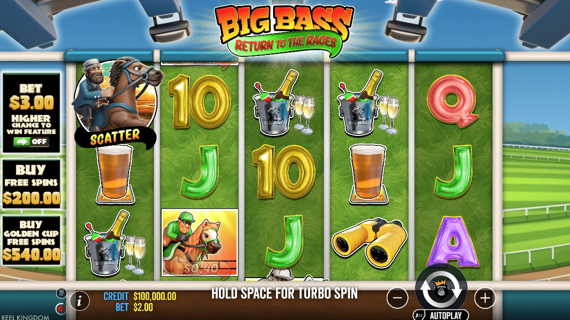 Big Bass Return to the Races – Pragmatic Play