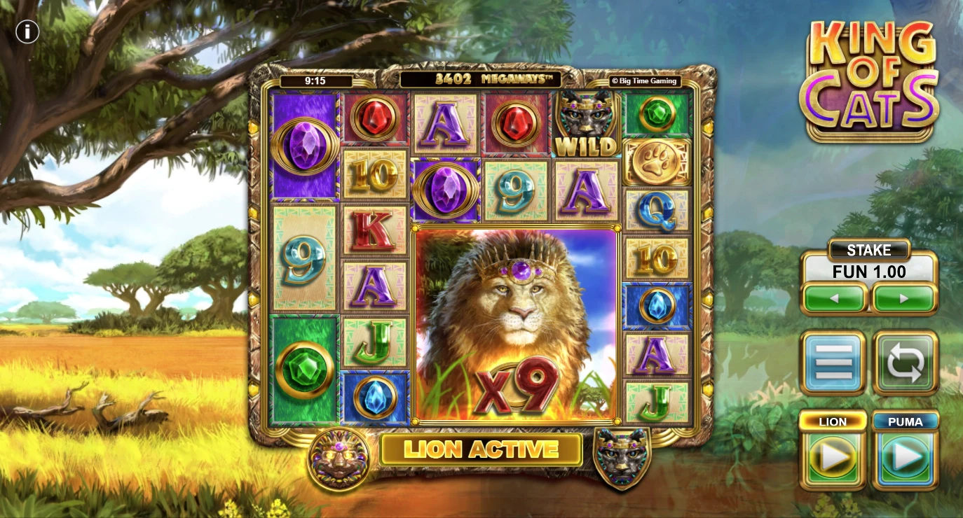 King of Cats – Big Time Gaming