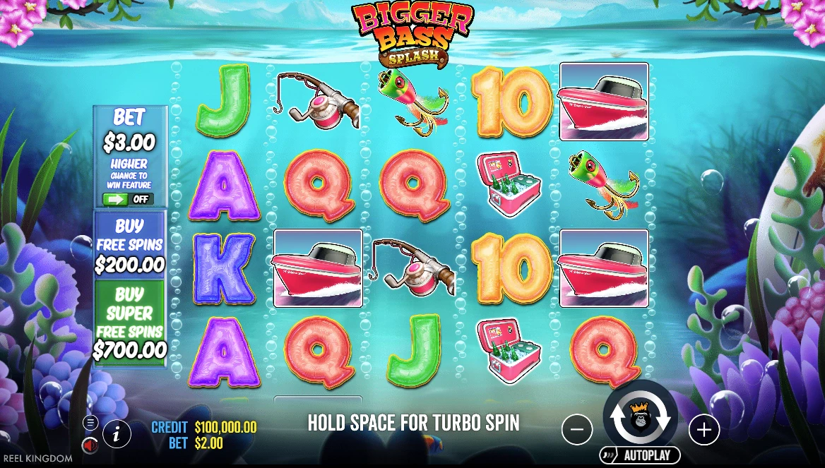 Bigger Bass Splash — Reel Kingdom