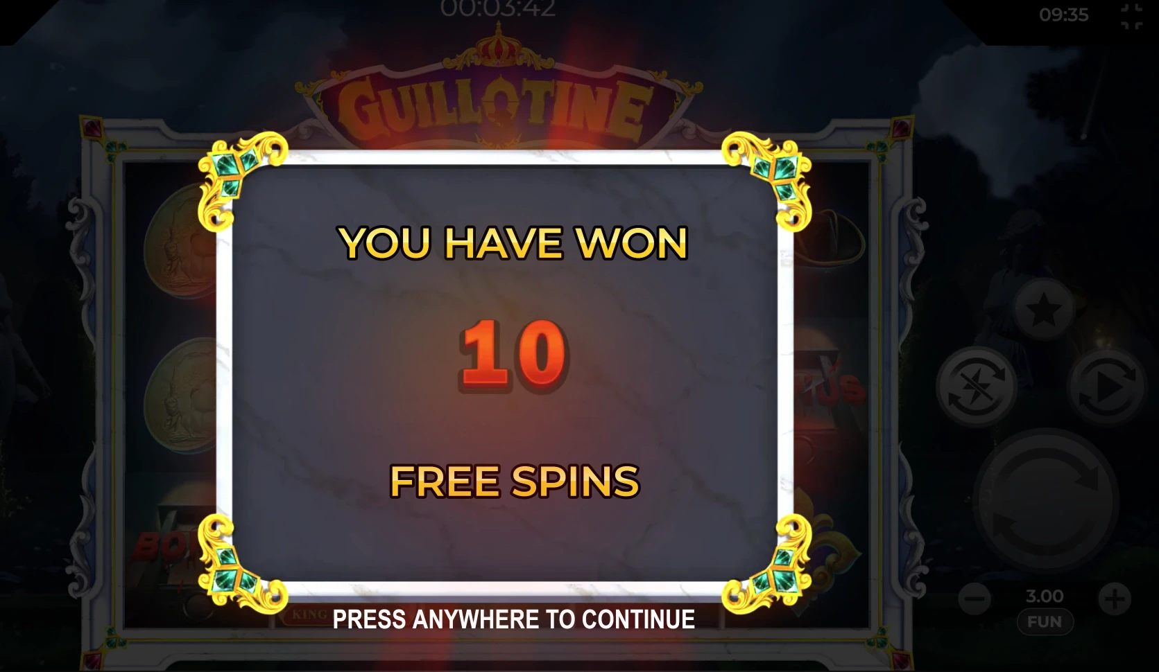 Guillotine Bonus Rounds