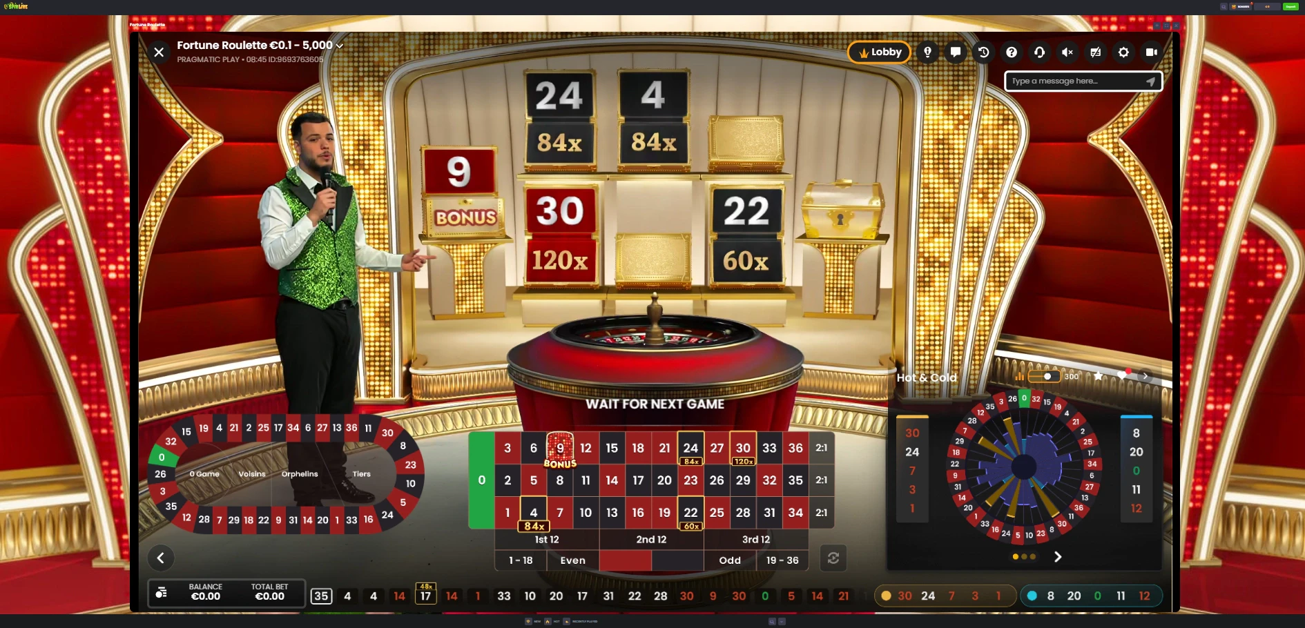 Fortune Roulette by Pragmatic Play