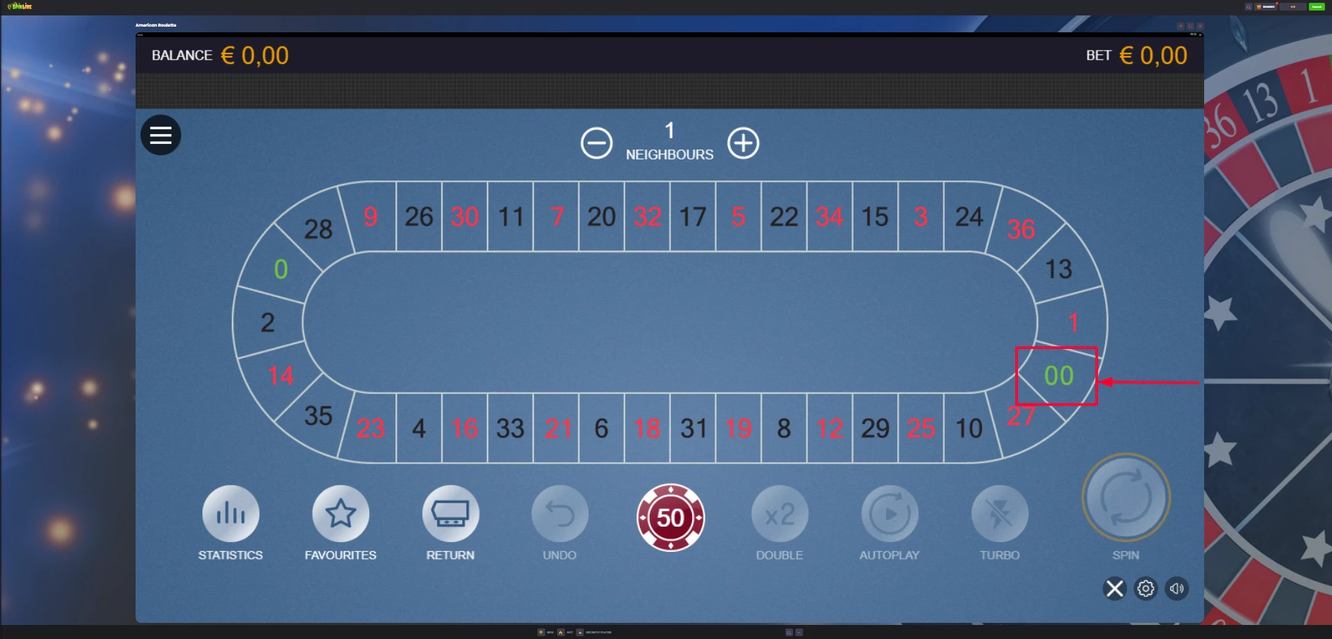American Roulette by Games Global
