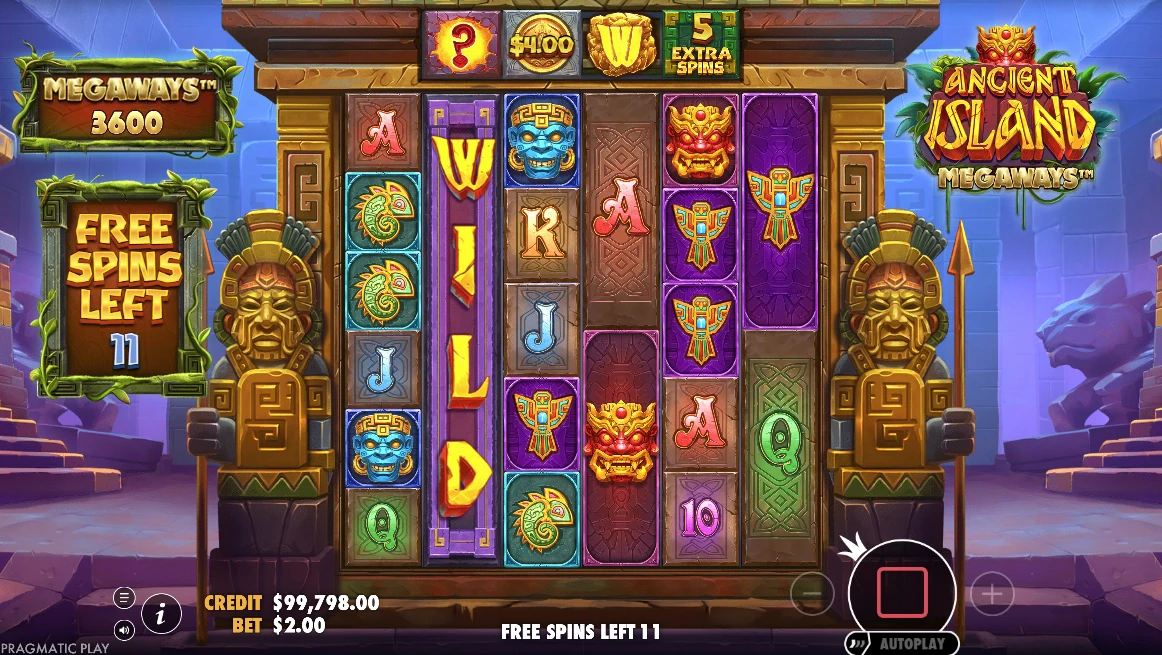 Ancient Island Megaways Theme