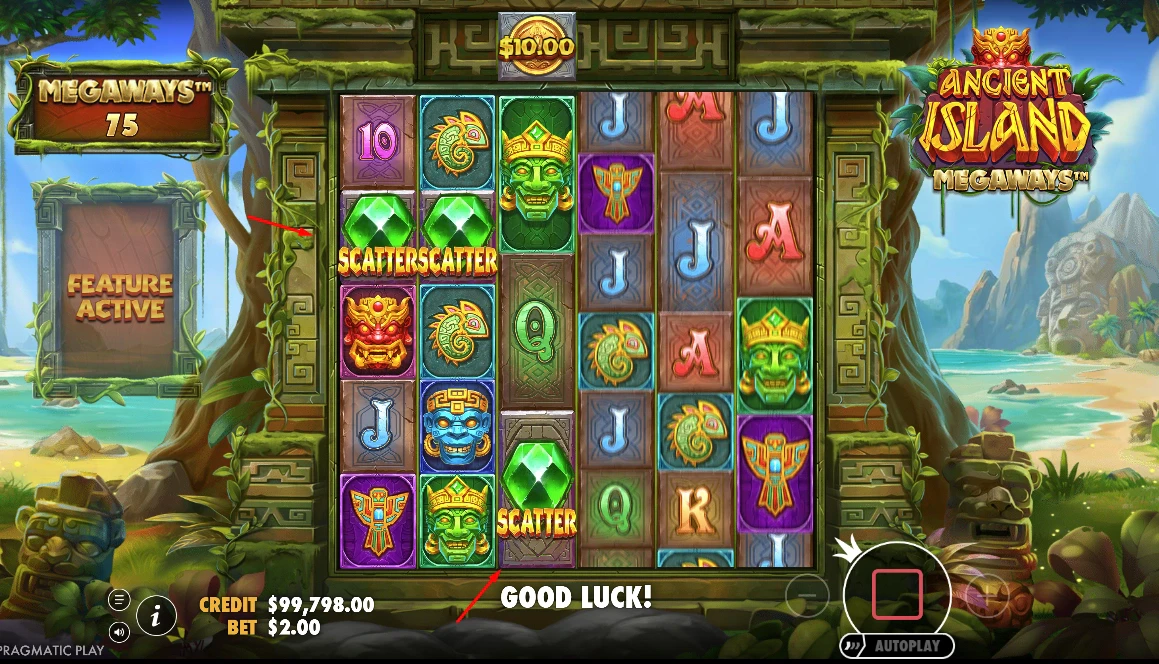 Ancient Island Megaways Game Mechanics