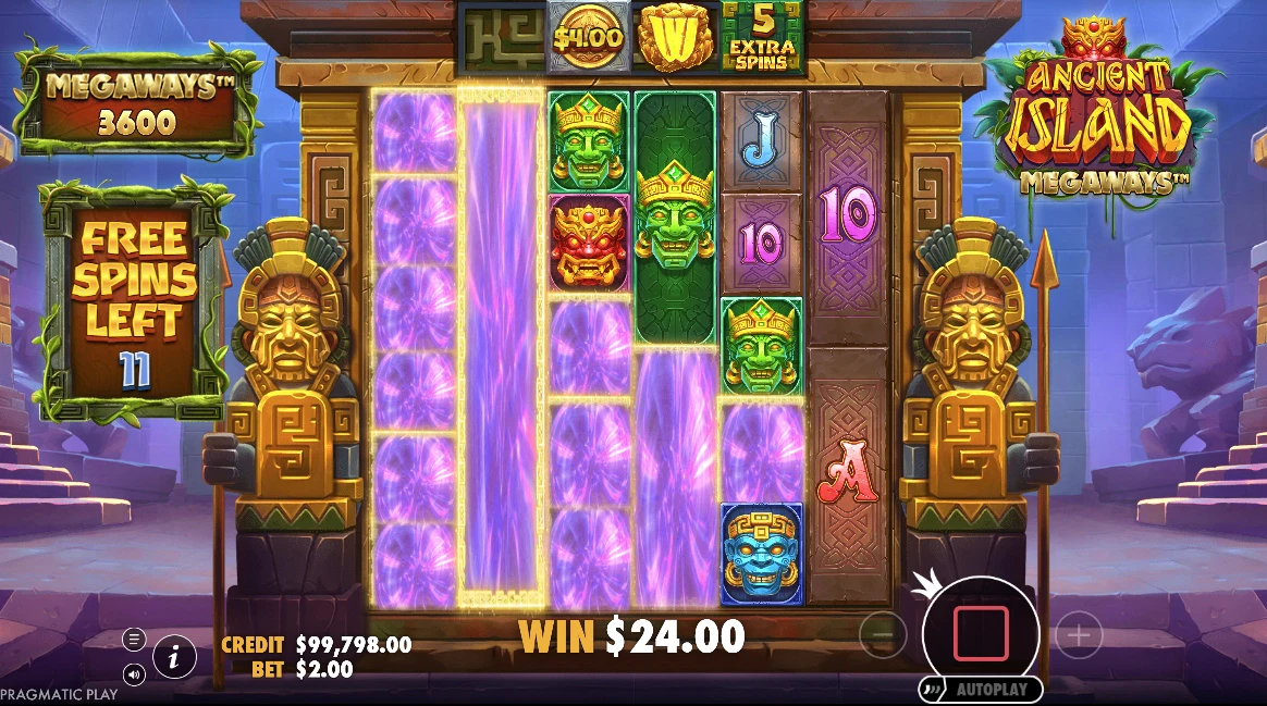 Ancient Island Megaways Free Spins