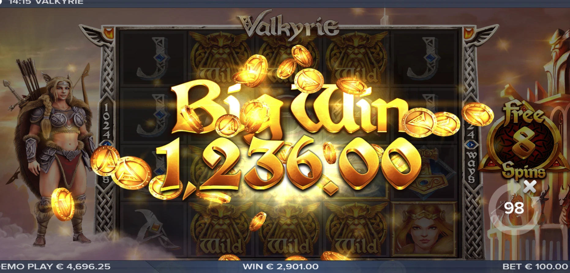 Valkyrie Big Win
