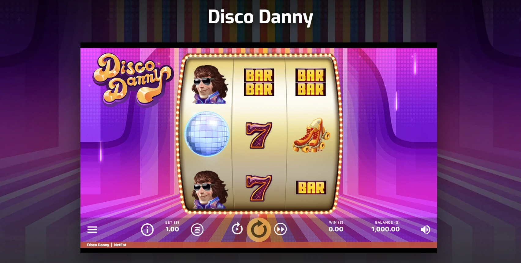 Disco Danny Silver Disco Ball