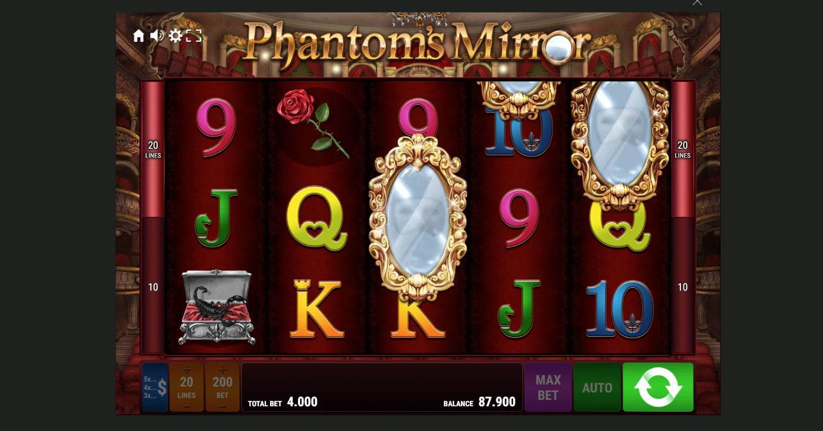 Phantom's Mirror Theme