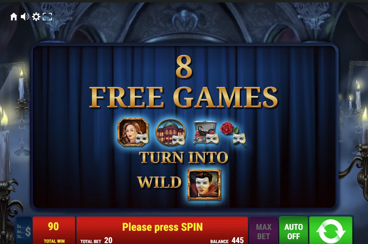 Phantom's Mirror Free Spins
