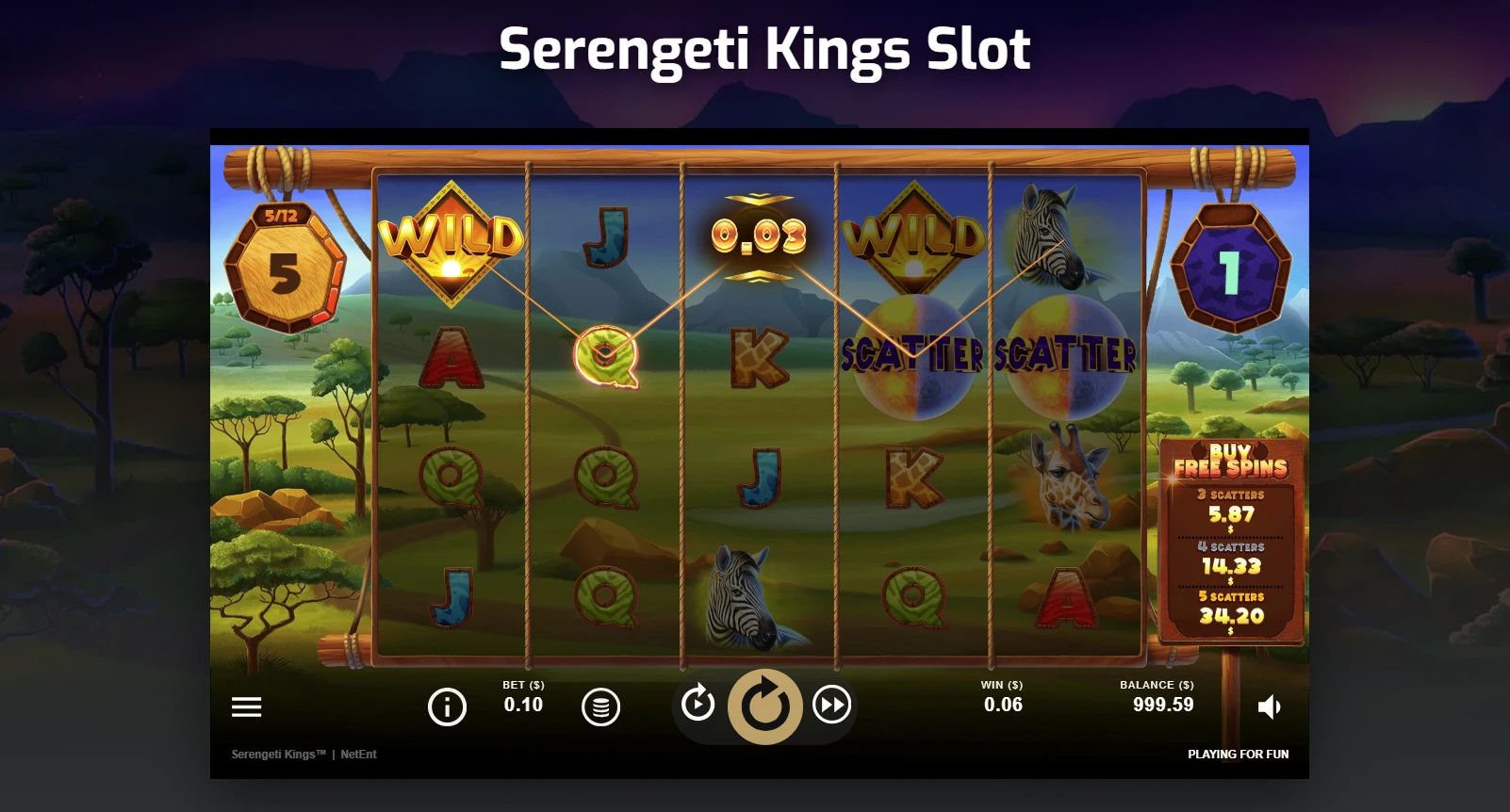 Serengeti Kings Theme