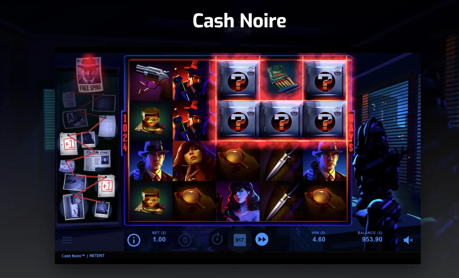 Cash Noire Special Features