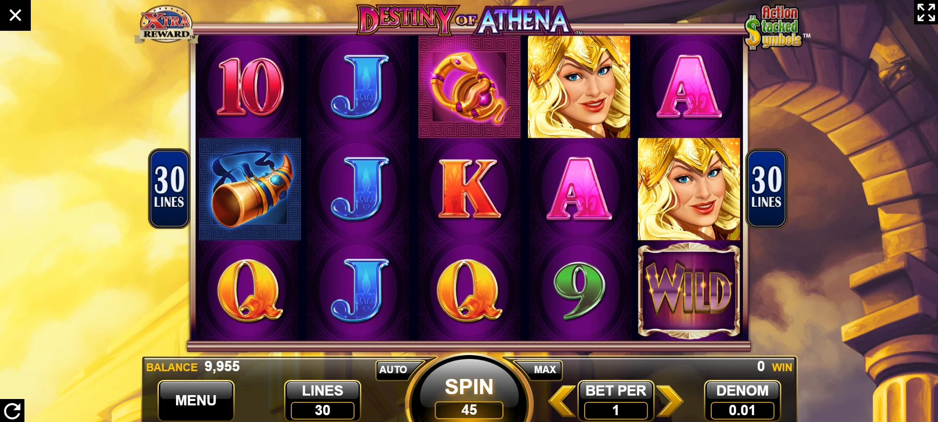Destiny of Athena by Konami Gaming