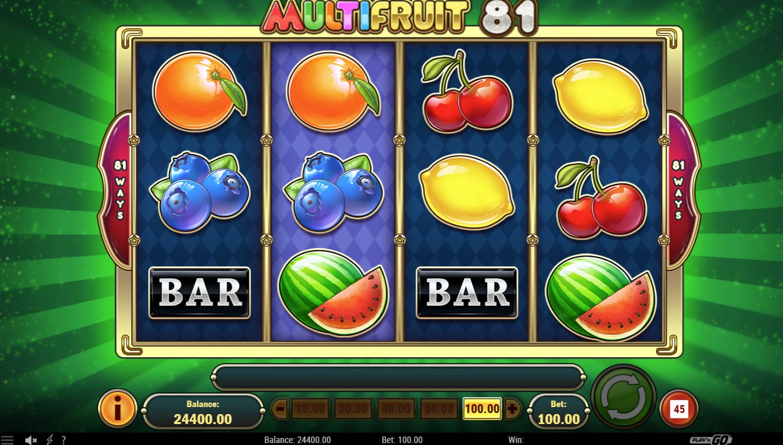 Multifruit 81 Theme