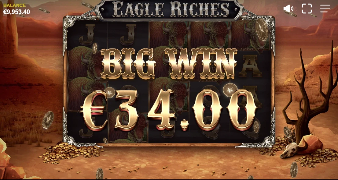 Eagle Riches Big Win