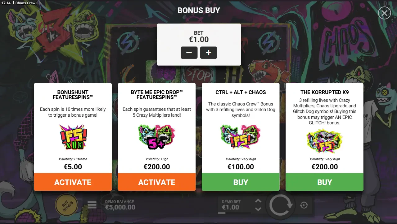 bonus buy