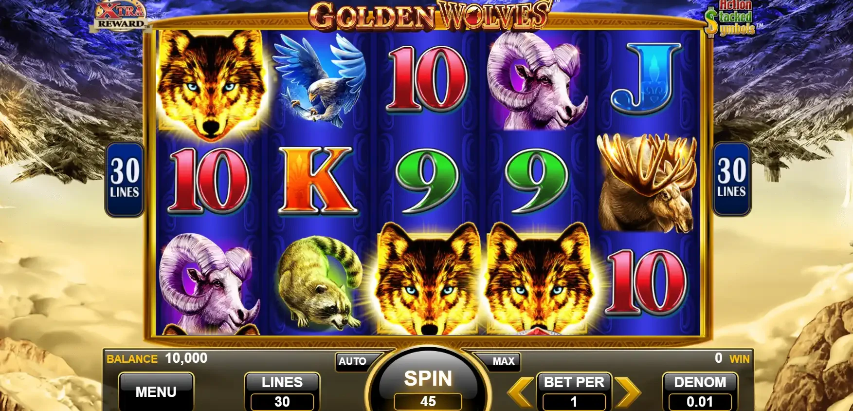 Golden Wolves by Konami Gaming