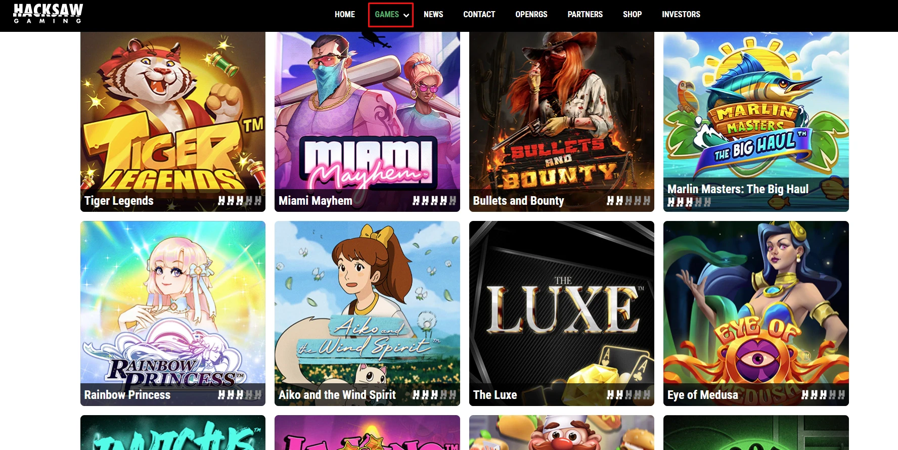 Hacksaw Gaming