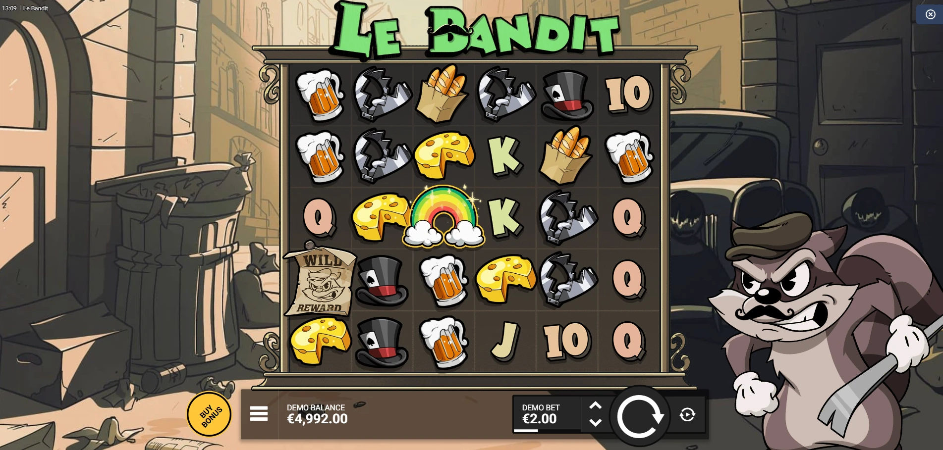 Le Bandit - Hacksaw Gaming
