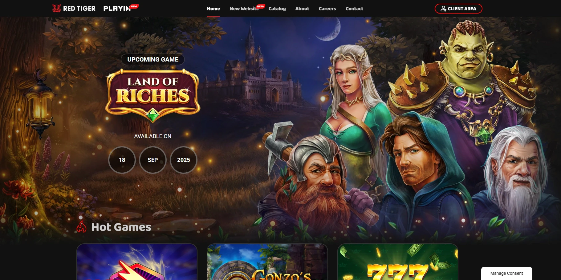 Red Tiger Homepage