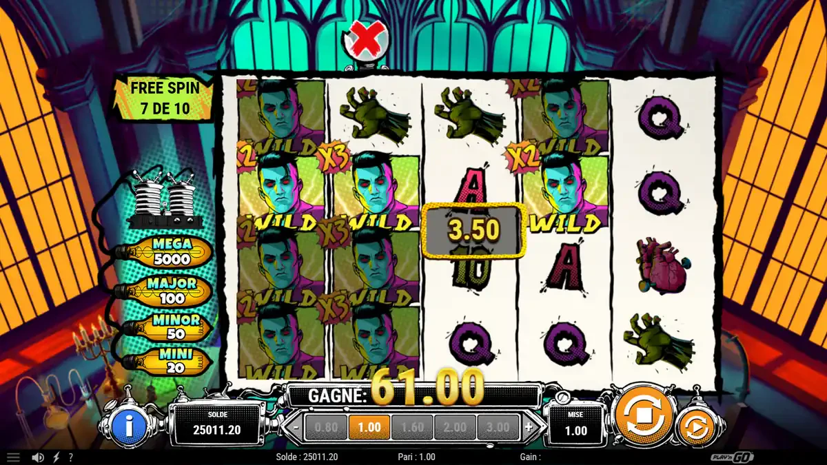 multiplier wilds sur lab of madness it's a wild