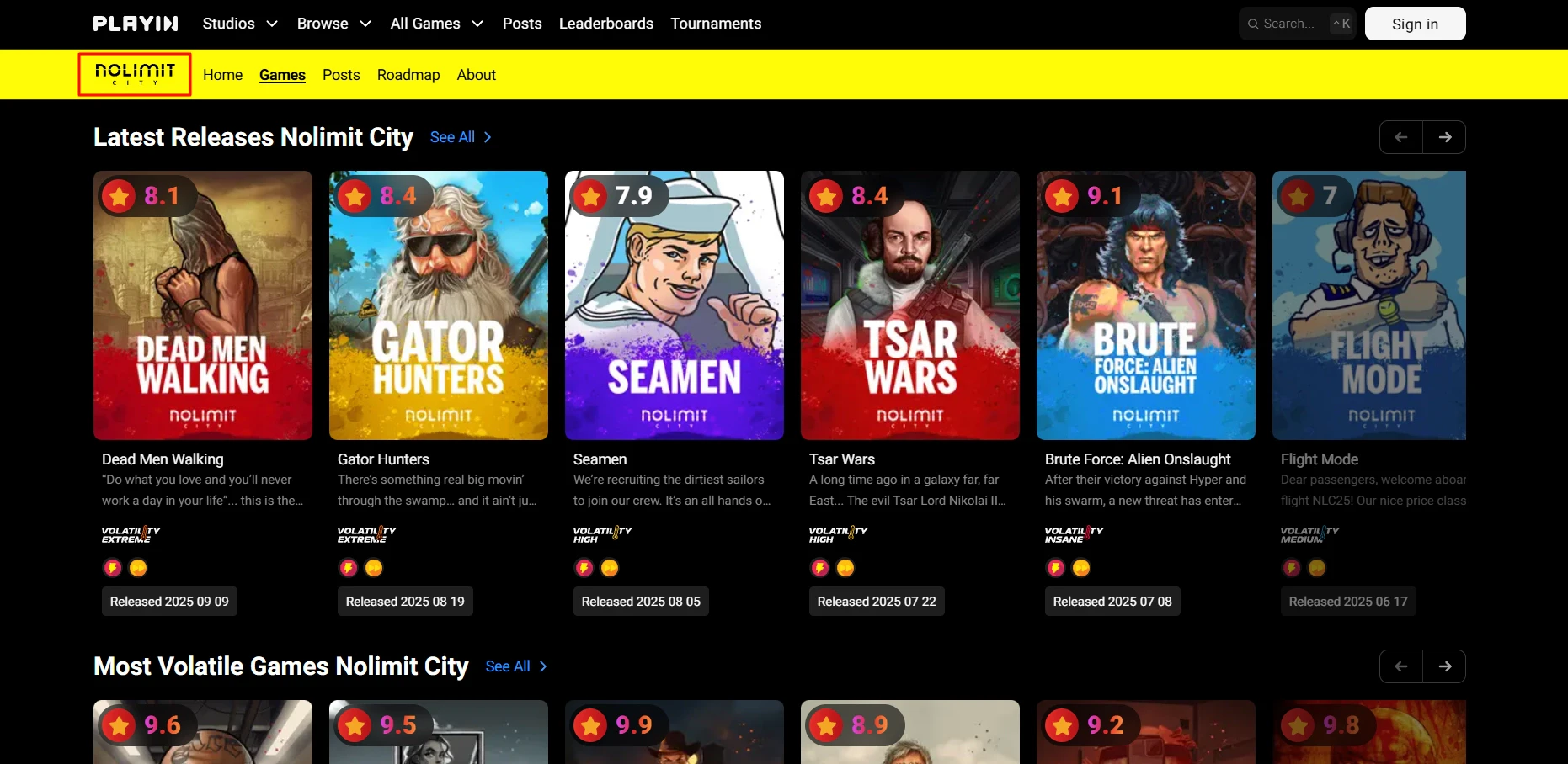 Nolimit City Slots