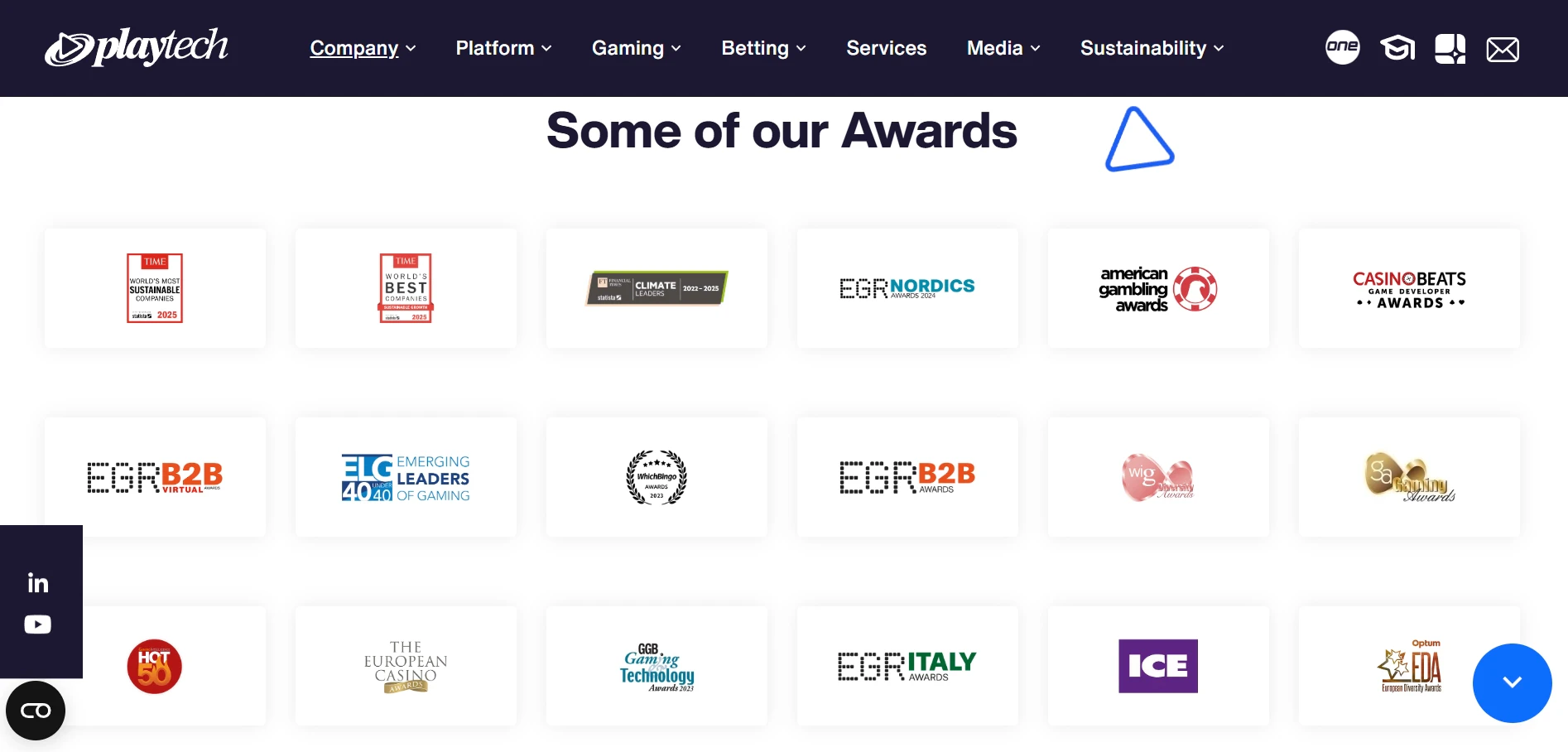 Playtech Awards