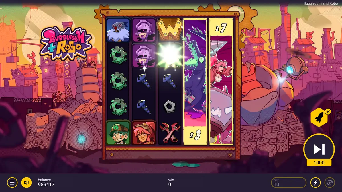random wilds sur bubblegum & robo