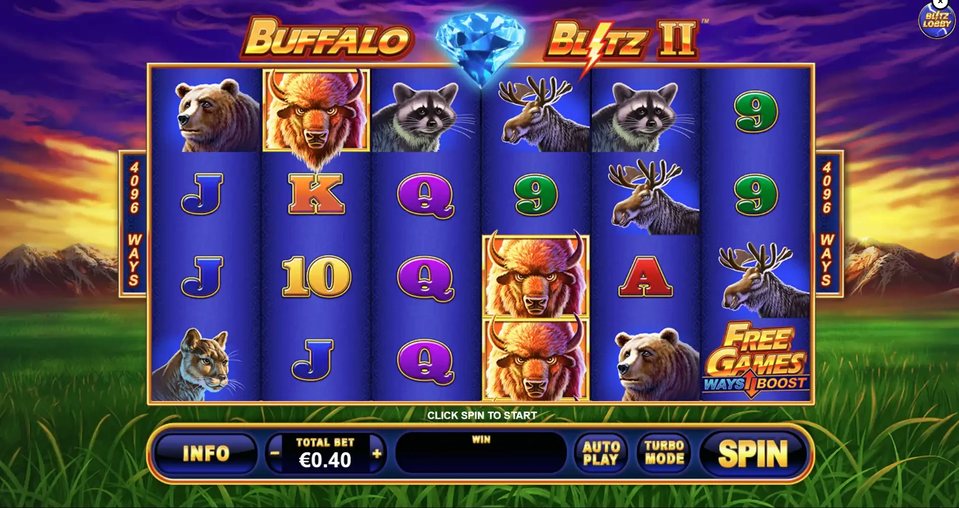 Buffalo Blitz II by Playtech