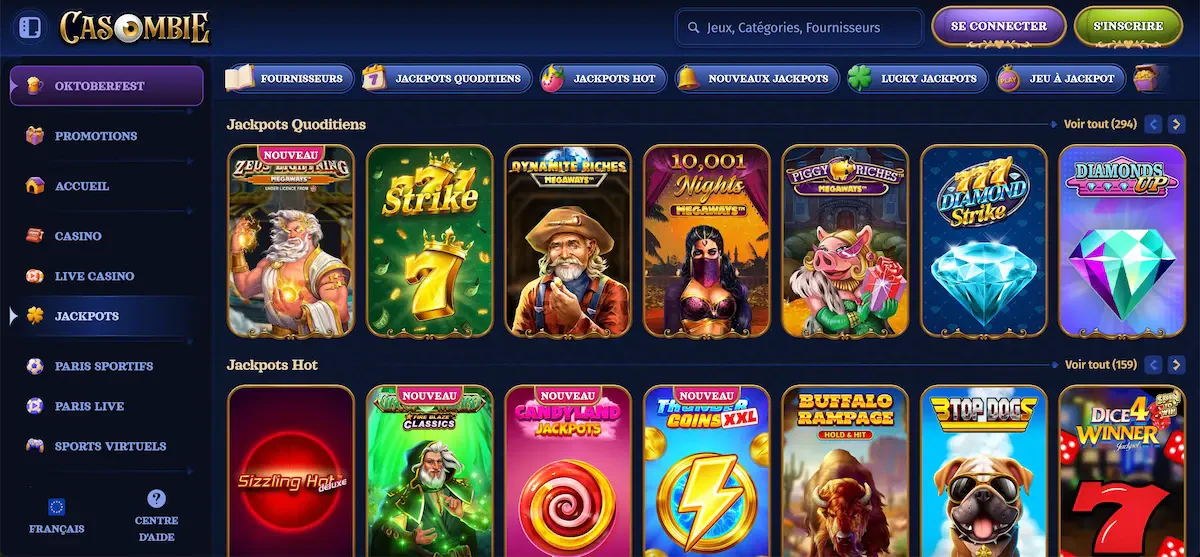 casombie jackpots