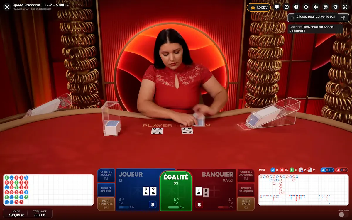 speed baccarat