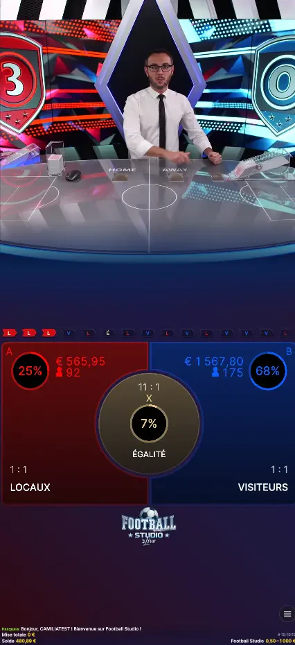 football studio live mobile