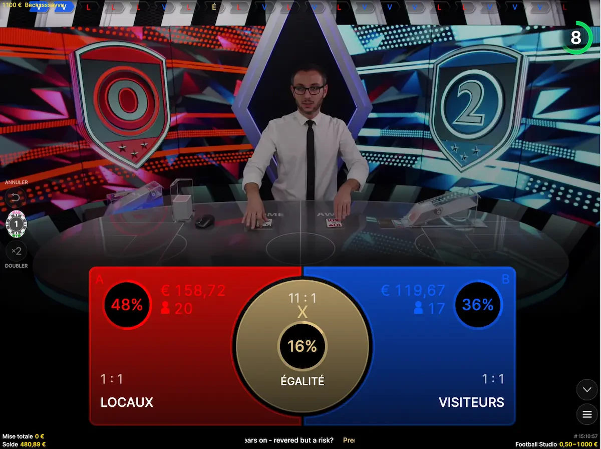 football studio live tablette