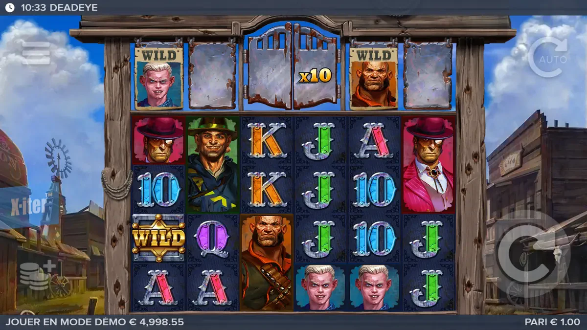 feature row de deadeye